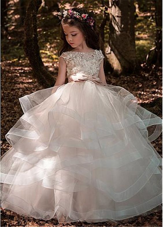 Most incredible flower girl dress