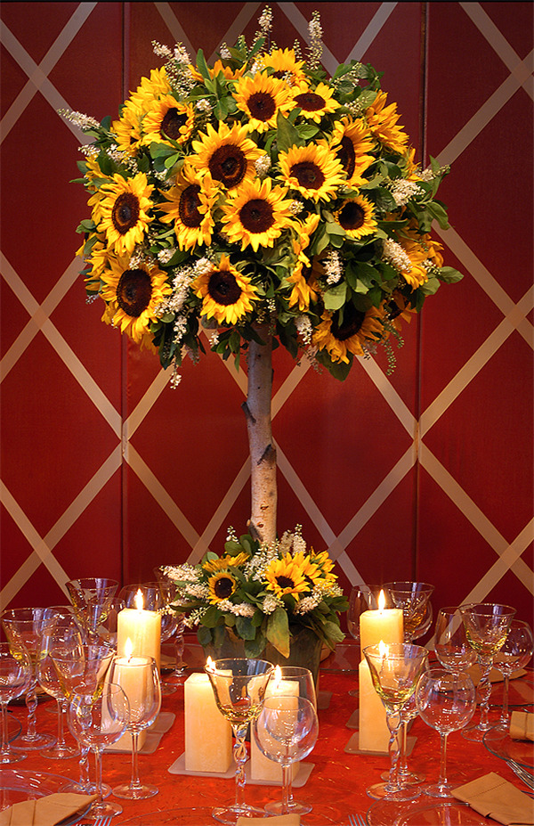  16 Rustic Sunflower Wedding Centerpiece Ideas for Summer and Fall Weddings 