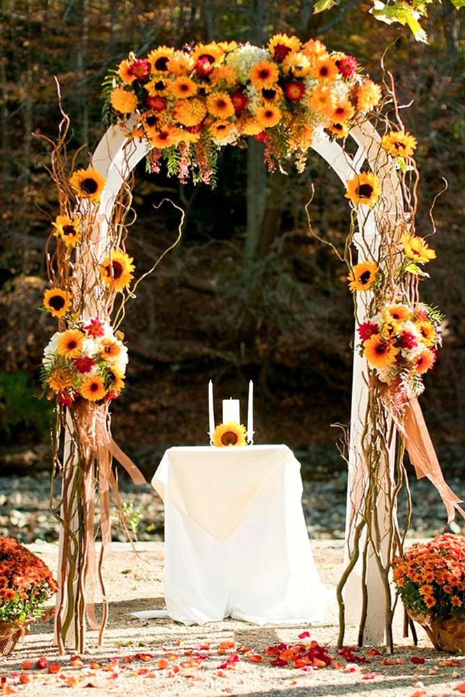 Incredible Ideas For Fall Wedding Decoration