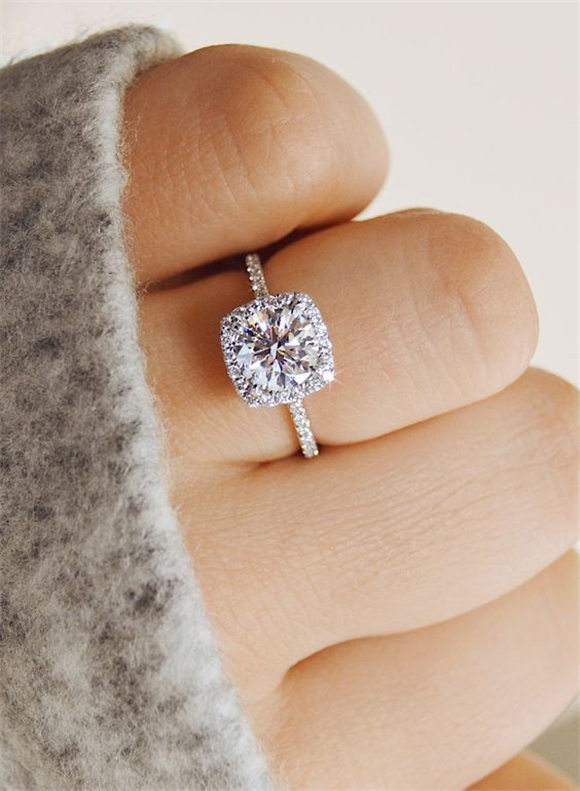 1/2 Carat Round Cut Natural Diamond Engagement rings