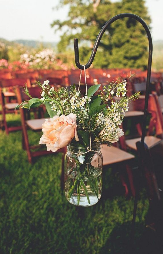 Outdoor Wedding Aisle Decor Ideas
