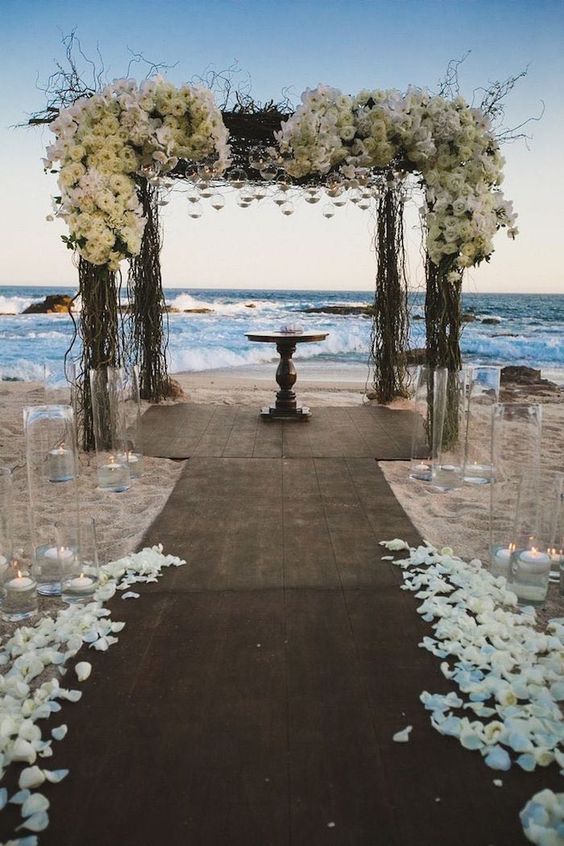 Stunning Beach Wedding Ceremony Ideas