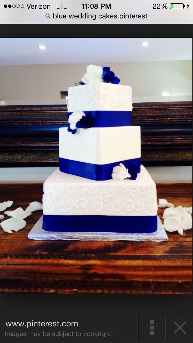 38 Elegant Blue Wedding Cake Ideas You Will Like ChicWedd
