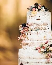 Naked Cakes For Spring Weddings