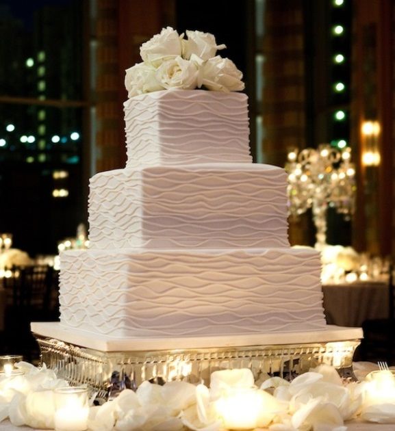Square Wedding Cakes That Wow