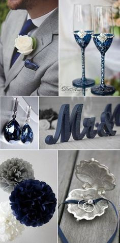 Grey wedding color ideas