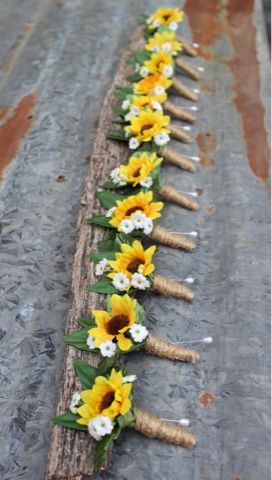 Sunflower wedding ideas