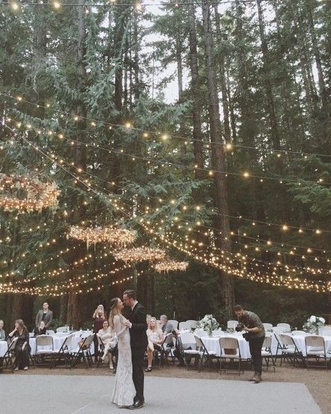 Chic and Romantic Wedding lightings Ideas