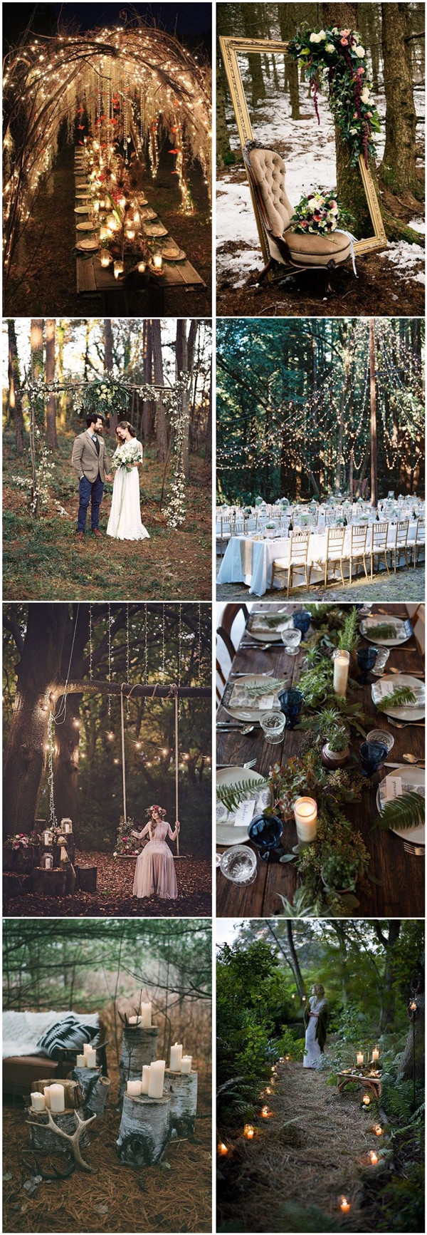 Enchanting Woodland Wedding Ideas to Embrace