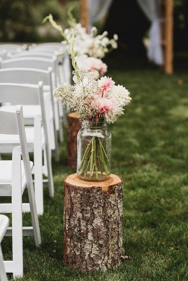 34 Stylish Outdoor Wedding Aisle Décor Ideas ChicWedd