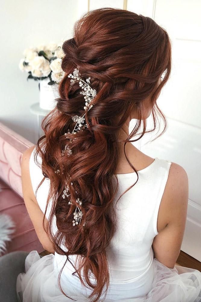 Amazing Half up half down wedding hairstyles