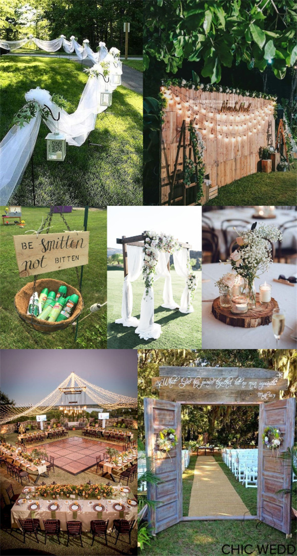 Genius Outdoor Wedding Ideas To Get Inspired