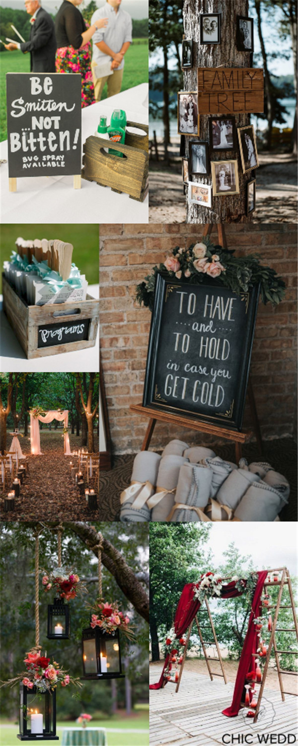 Genius Outdoor Wedding Ideas To Get Inspired