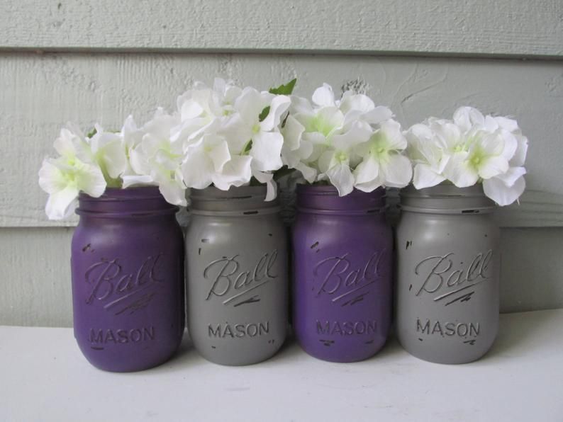 Purple and Grey Wedding Color Ideas