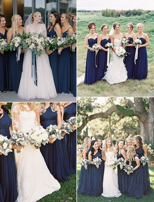 18 Brilliant Navy Blue and Greenery Wedding Color Ideas – ChicWedd