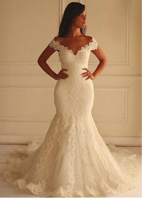 Stunning Mermaid Wedding Dresses to Shine