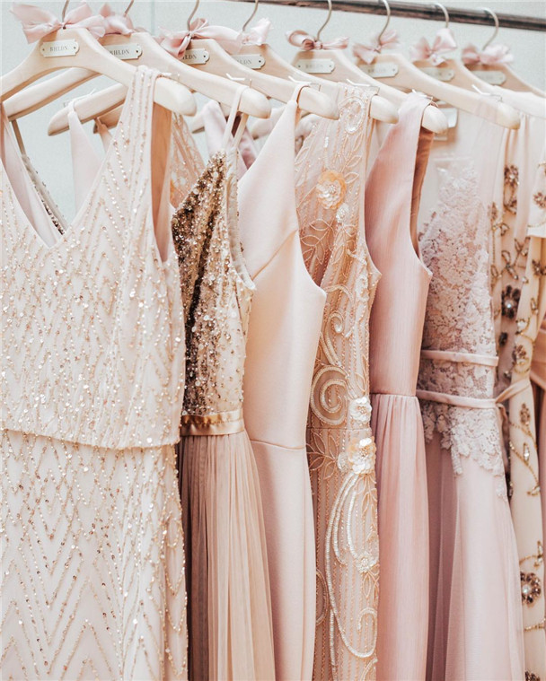 Blush Bridesmaid Dresses For Your Wedding