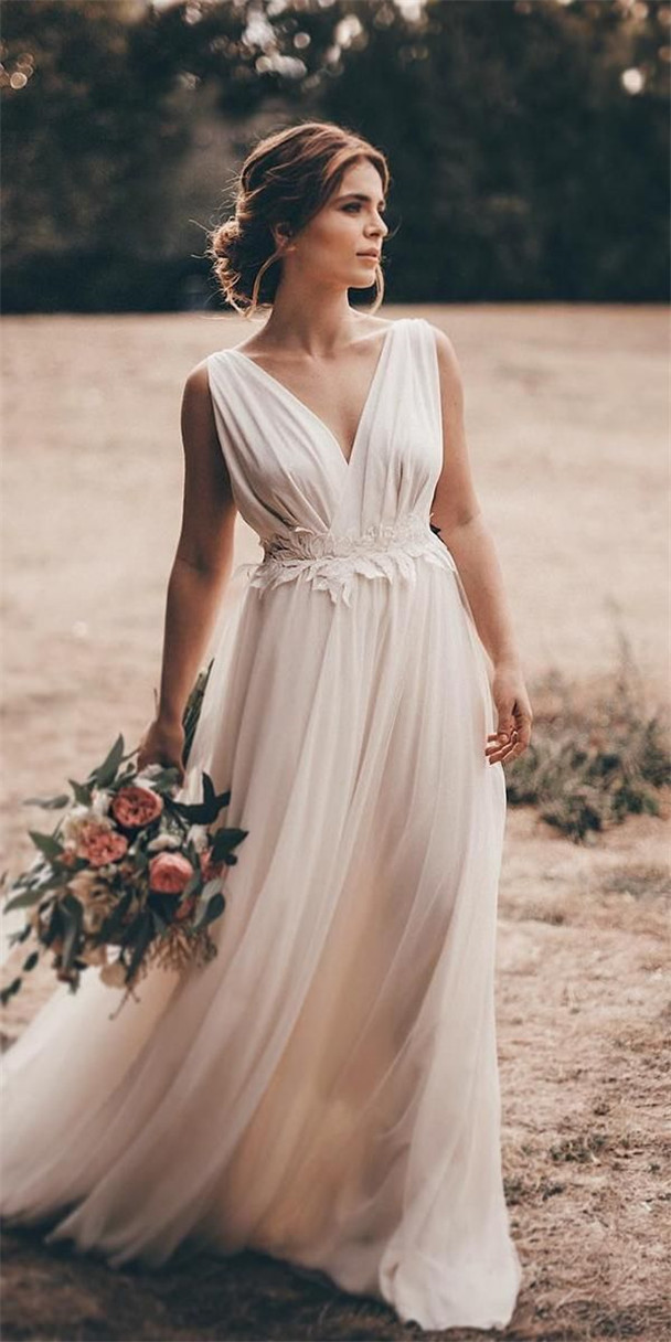 29 Greek Wedding Dresses To Blow Your Mind Away ChicWedd