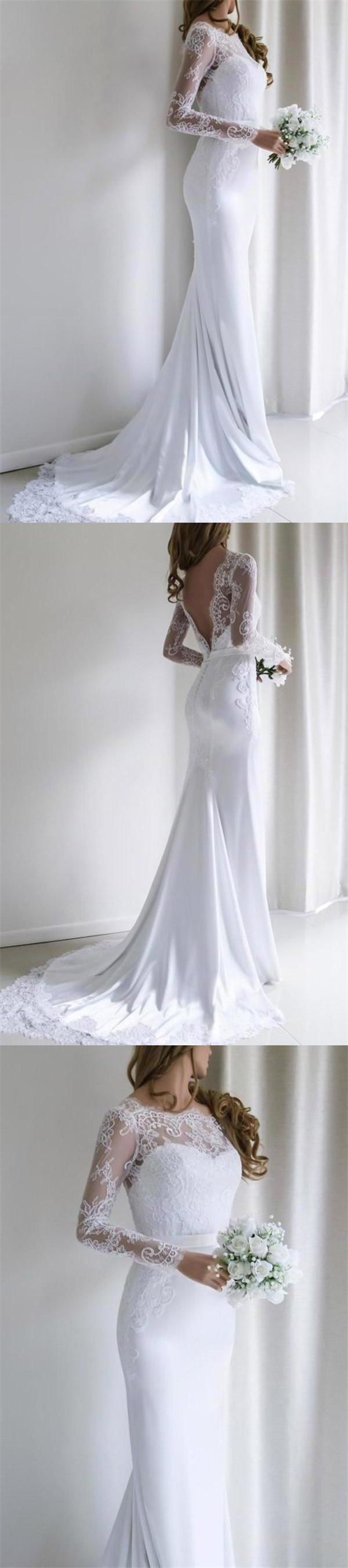 Long Sleeve Wedding Dresses You Will Like