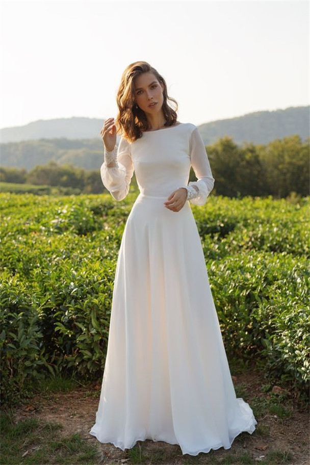 Long Sleeve Wedding Dresses You Will Like