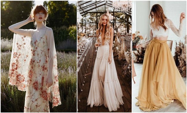 36 Colourful Wedding Dresses Colour Your Wedding – ChicWedd