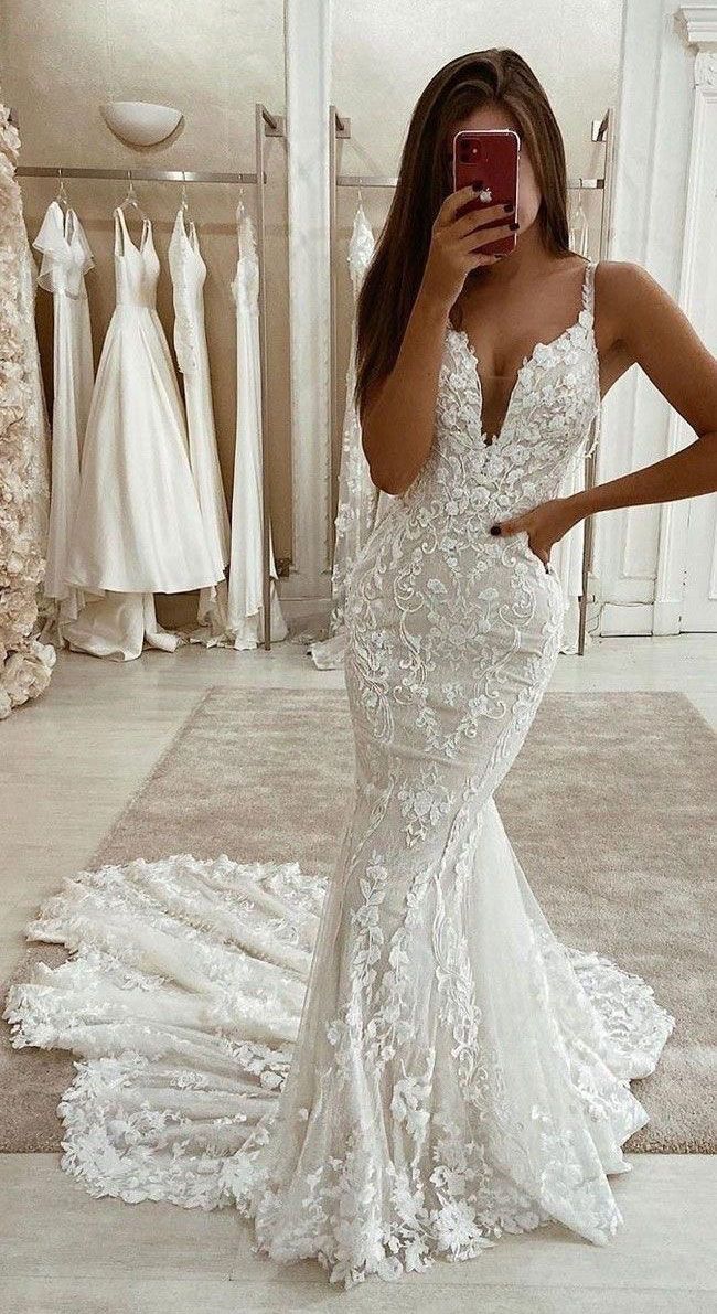 Mermaid Style Wedding Dresses
