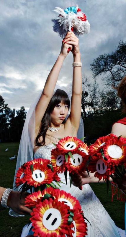 Super Mario Bros Wedding Inspiration