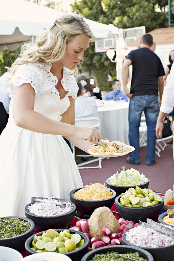 Pizza Food Bar At Your Wedding