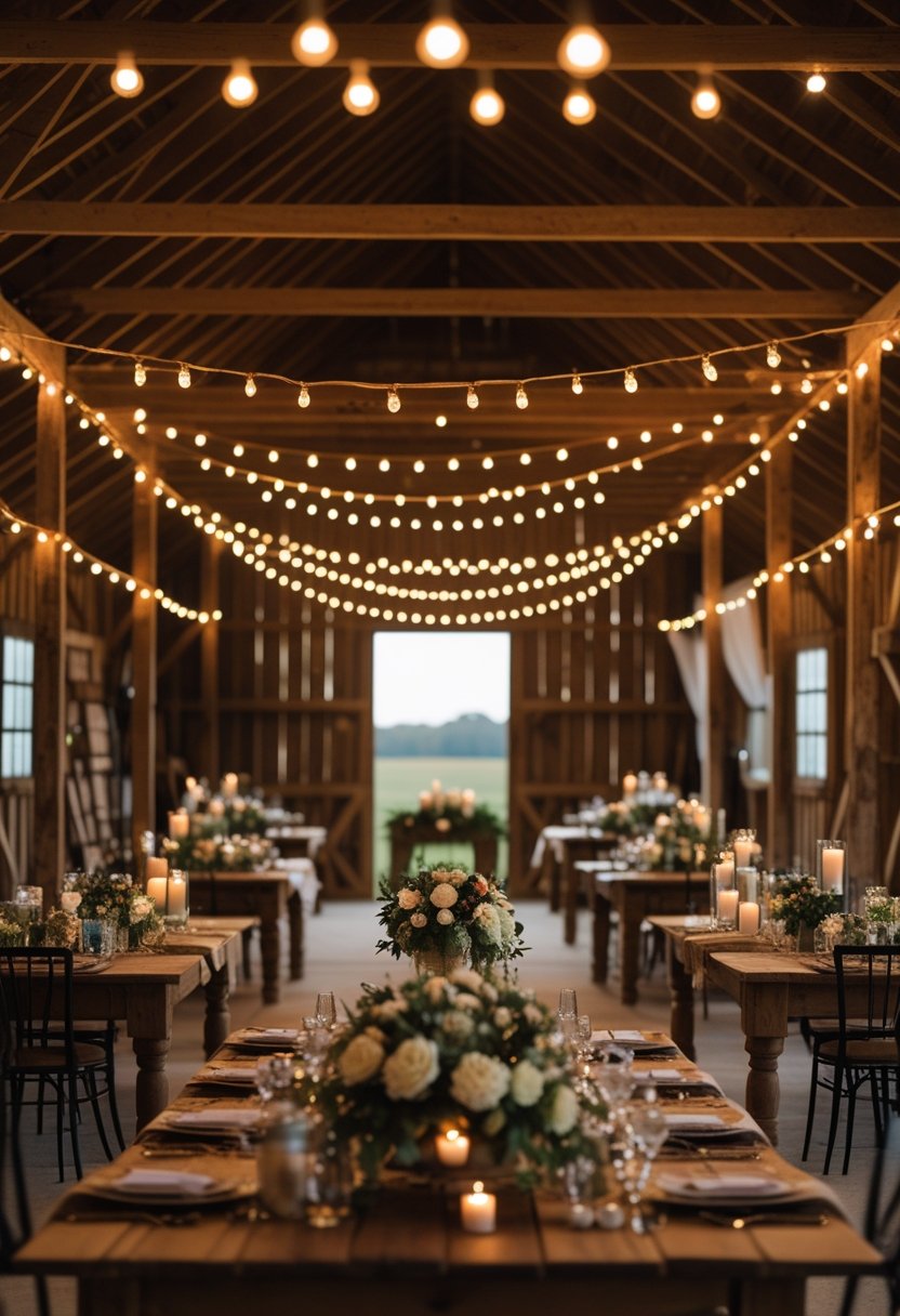 Barn Loft String Lights