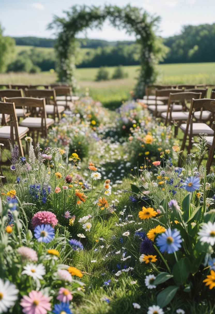 Wildflower Aisle Scatter